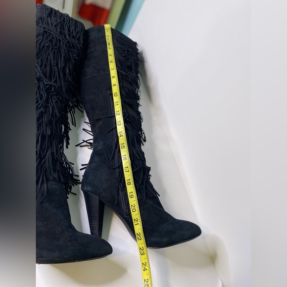 Steve Madden Maraka Fringe Tall Boots size 8 - Picture 9 of 13